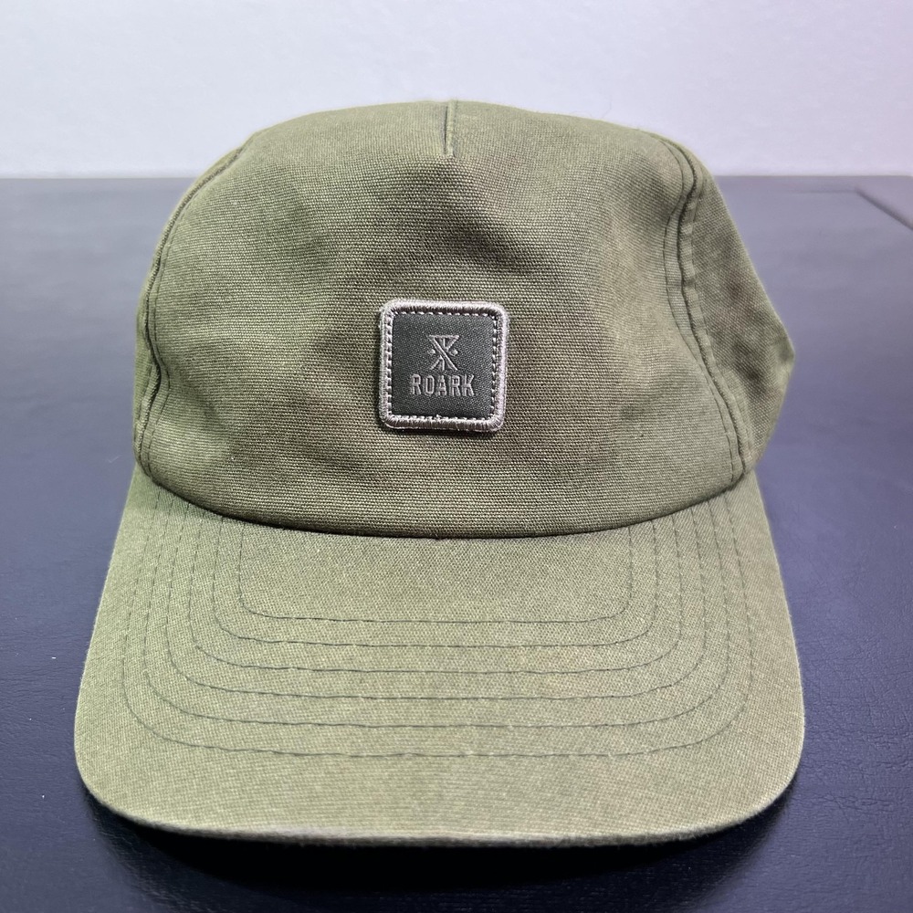 Roark Artifacts Of Adventure Hat Cap Strap Back One Size Mens Green Cotton Twill